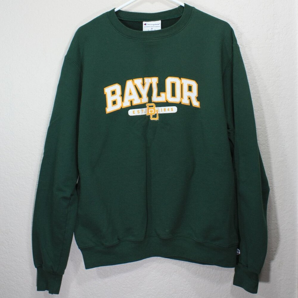 Champion Baylor University Crewneck Sweatshirt Medium